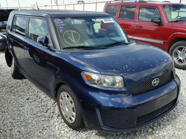 JTLKE50E581003764 - 2008 TOYOTA SCION XB ლურჯი ფოტო 1