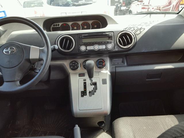 JTLKE50E581003764 - 2008 TOYOTA SCION XB ლურჯი ფოტო 9