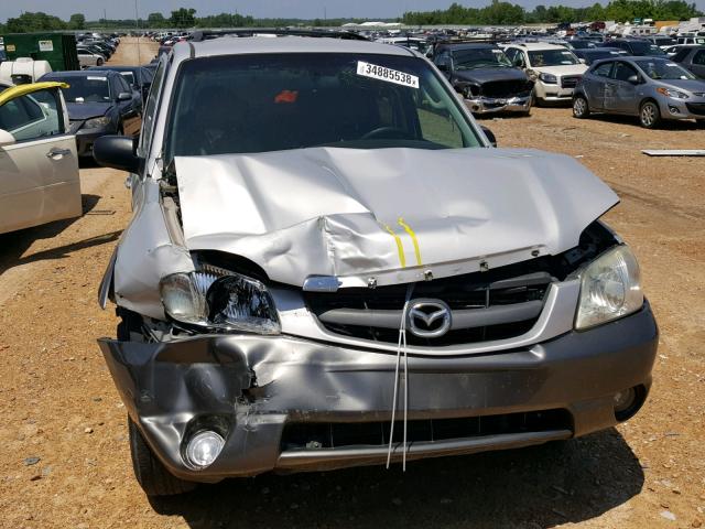 4F2CZ96133KM32968 - 2003 MAZDA TRIBUTE ES SILVER photo 9