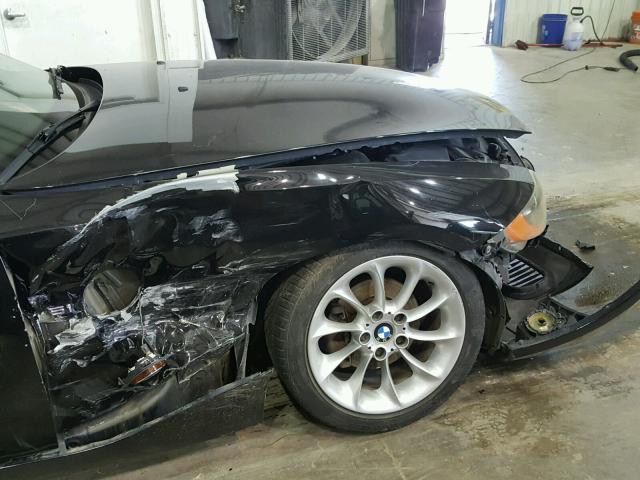 4USBT33524LS49469 - 2004 BMW Z4 2.5 BLACK photo 9