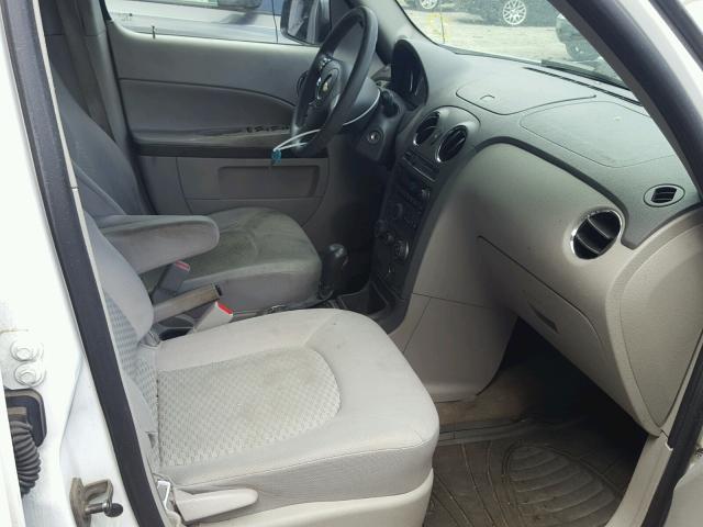 3GNCA13B49S592559 - 2009 CHEVROLET HHR LS WHITE photo 5