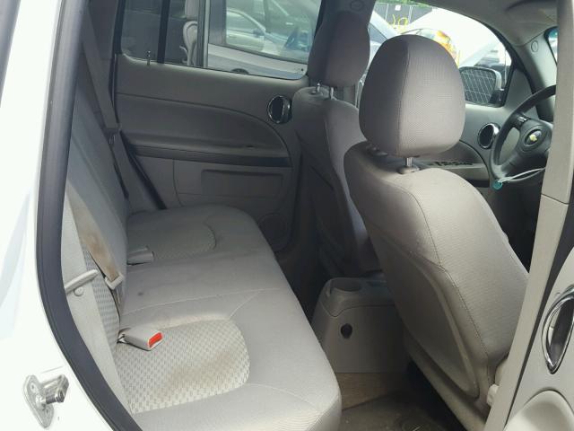 3GNCA13B49S592559 - 2009 CHEVROLET HHR LS WHITE photo 6