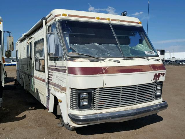 1MWA04337 - 1984 GMC MOTOR HOME WHITE photo 1