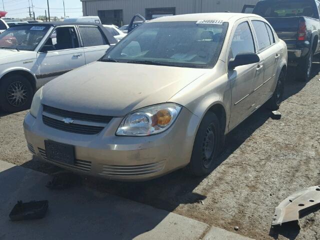 1G1AK52F257514565 - 2005 CHEVROLET COBALT GOLD photo 2