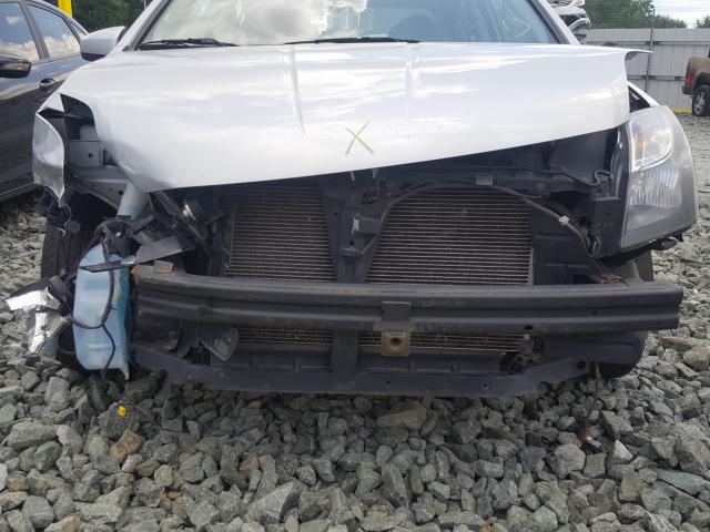 3N1AB6AP5CL614209 - 2012 NISSAN SENTRA 2.0 SILVER photo 9