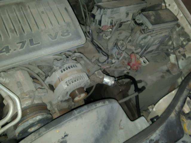 1J8HG48N96C165244 - 2006 JEEP COMMANDER WHITE photo 9