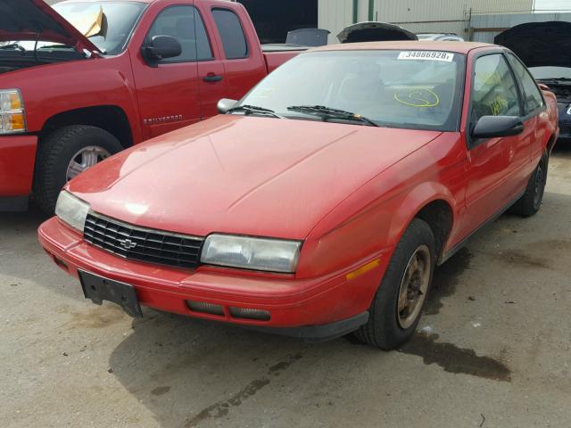 1G1LV15M9SY134633 - 1995 CHEVROLET BERETTA RED photo 2