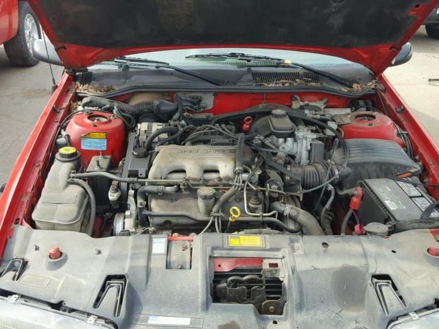 1G1LV15M9SY134633 - 1995 CHEVROLET BERETTA RED photo 7