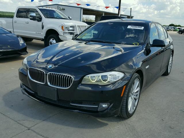 WBAFR9C54BC618092 - 2011 BMW 550 I BLACK photo 2
