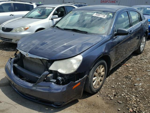 1C3LC46K17N662403 - 2007 CHRYSLER SEBRING BLUE photo 2