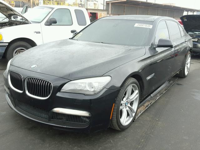 WBAKB8C51BC851764 - 2011 BMW 750LI BLACK photo 2