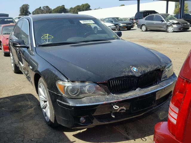 WBAHN83527DT74300 - 2007 BMW 750 BLACK photo 1