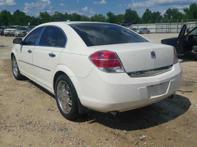 1G8ZV57747F267216 - 2007 SATURN AURA XR WHITE photo 3