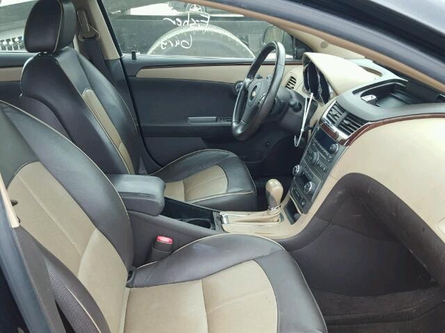1G1ZK57B39F129651 - 2009 CHEVROLET MALIBU შავი ფოტო 5