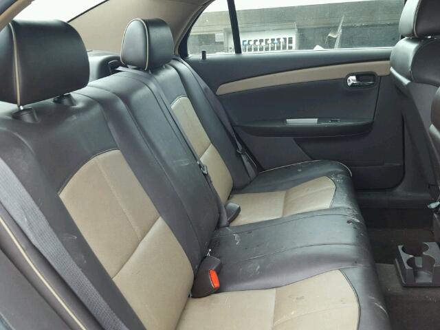 1G1ZK57B39F129651 - 2009 CHEVROLET MALIBU შავი ფოტო 6