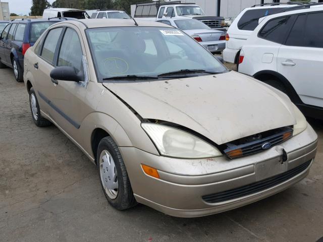 1FAFP33P11W319993 - 2001 FORD FOCUS LX GOLD photo 1