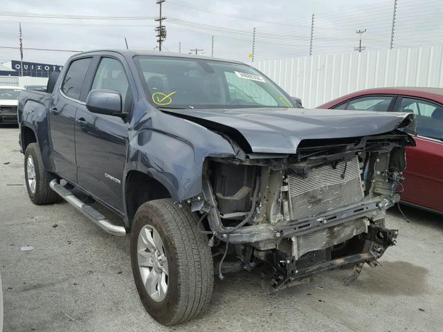 1GTG5CEAXG1352137 - 2016 GMC CANYON SLE GRAY photo 1