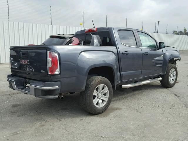 1GTG5CEAXG1352137 - 2016 GMC CANYON SLE GRAY photo 4