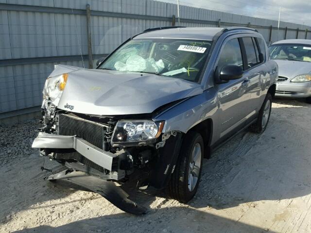 1C4NJCBA7GD561051 - 2016 JEEP COMPASS SP SILVER photo 2