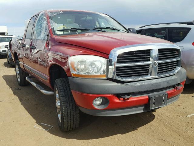 3D7KS28D96G102509 - 2006 DODGE RAM 2500 S BURGUNDY photo 1