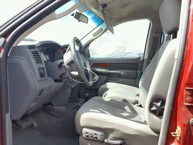 3D7KS28D96G102509 - 2006 DODGE RAM 2500 S BURGUNDY photo 5