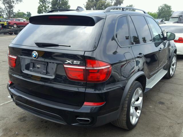 5UXZV8C54D0C15631 - 2013 BMW X5 XDRIVE5 BLACK photo 4