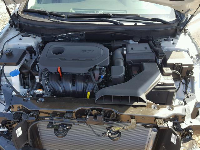 5NPE34AF0JH635702 - 2018 HYUNDAI SONATA SPO SILVER photo 7