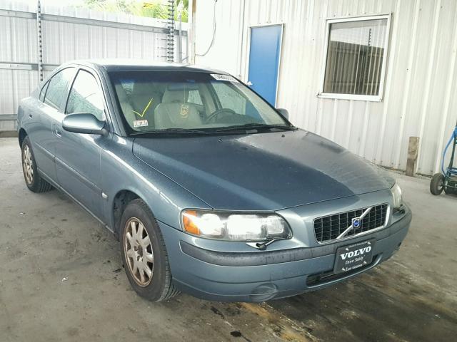 YV1RS61R012050284 - 2001 VOLVO S60 GREEN photo 1