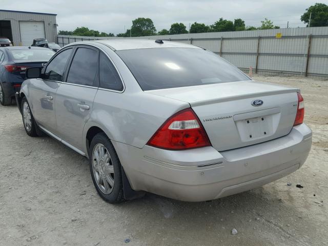 1FAFP24177G121409 - 2007 FORD FIVE HUNDR SILVER photo 3