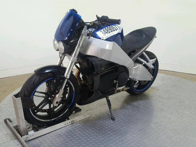 4MZKX12J353000091 - 2005 BUELL XB9SX WORL BLUE photo 4