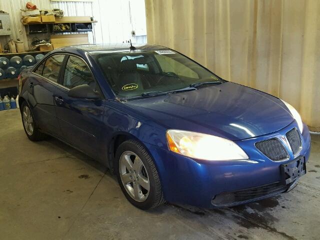 1G2ZH528254156514 - 2005 PONTIAC G6 GT BLUE photo 1