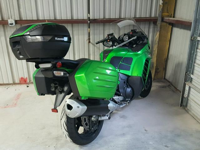 JKBZGNE19FA000203 - 2015 KAWASAKI ZG1400 E GREEN photo 4