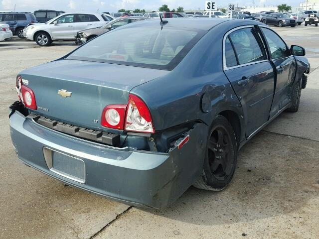 1G1ZH57B79F204415 - 2009 CHEVROLET MALIBU 1LT Կանաչ լուսանկար 4