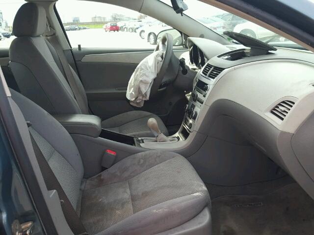 1G1ZH57B79F204415 - 2009 CHEVROLET MALIBU 1LT Կանաչ լուսանկար 5