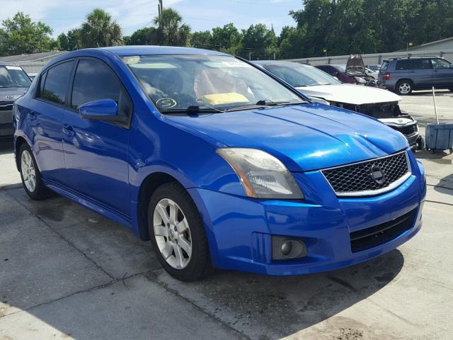 3N1AB6AP6CL705473 - 2012 NISSAN SENTRA 2.0 BLUE photo 1