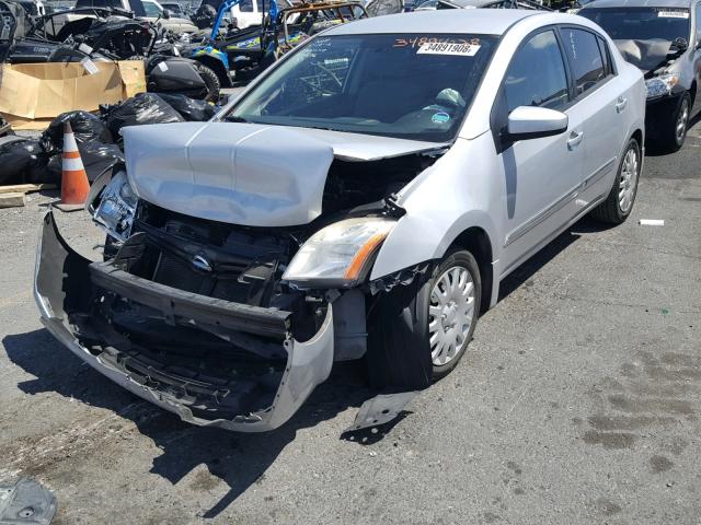 3N1AB6AP4AL691649 - 2010 NISSAN SENTRA 2.0 GRAY photo 2