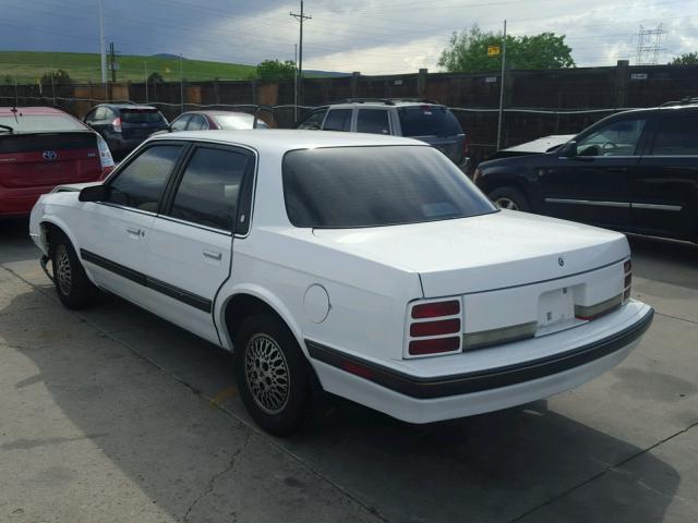 1G3AJ54N5M6351798 - 1991 OLDSMOBILE CUTLASS CI WHITE photo 3