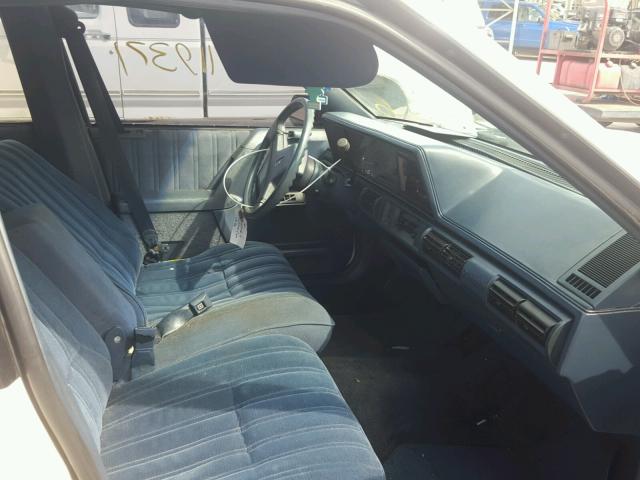1G3AJ54N5M6351798 - 1991 OLDSMOBILE CUTLASS CI WHITE photo 5