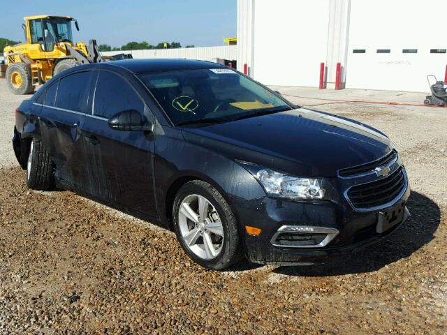 1G1PE5SB8F7288600 - 2015 CHEVROLET CRUZE LT BLACK photo 1