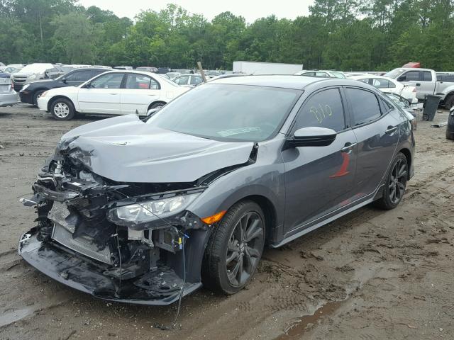 SHHFK7H41HU206735 - 2017 HONDA CIVIC SPOR GRAY photo 2