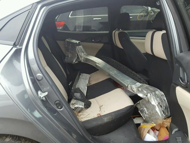 SHHFK7H41HU206735 - 2017 HONDA CIVIC SPOR GRAY photo 6