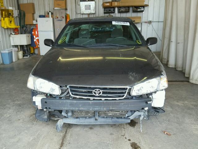 4T1BG22K71U793009 - 2001 TOYOTA CAMRY CE/L GRAY photo 9