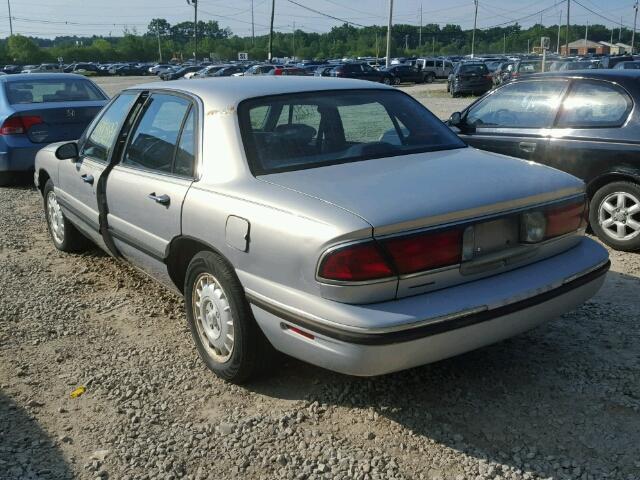 1G4HP52KXVH514534 - 1997 BUICK LESABRE CU BLUE photo 3