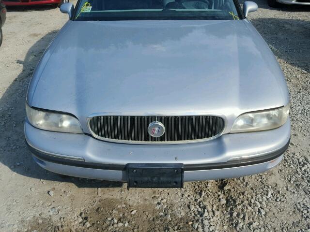 1G4HP52KXVH514534 - 1997 BUICK LESABRE CU BLUE photo 7