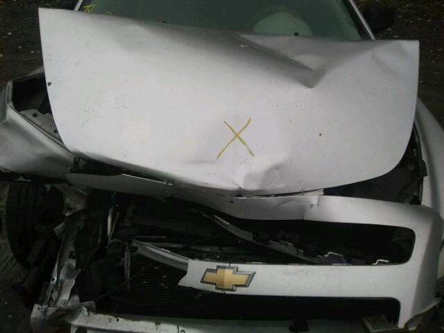 1G1ZG57B194225288 - 2009 CHEVROLET MALIBU LS SILVER photo 7