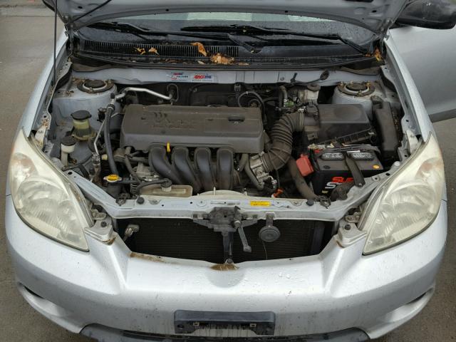 2T1KR32E65C477599 - 2005 TOYOTA COROLLA MA SILVER photo 7