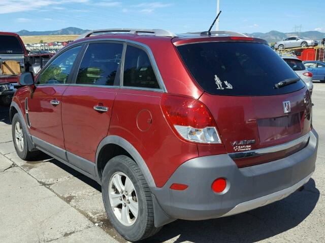 3GSCL33P08S730174 - 2008 SATURN VUE RED photo 3