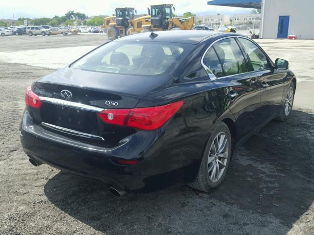 JN1EV7AP6HM732264 - 2017 INFINITI Q50 PREMIU BLACK photo 4