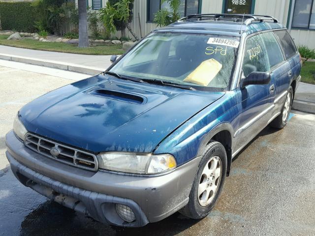 4S3BG6851W7629516 - 1998 SUBARU LEGACY 30T BLUE photo 2