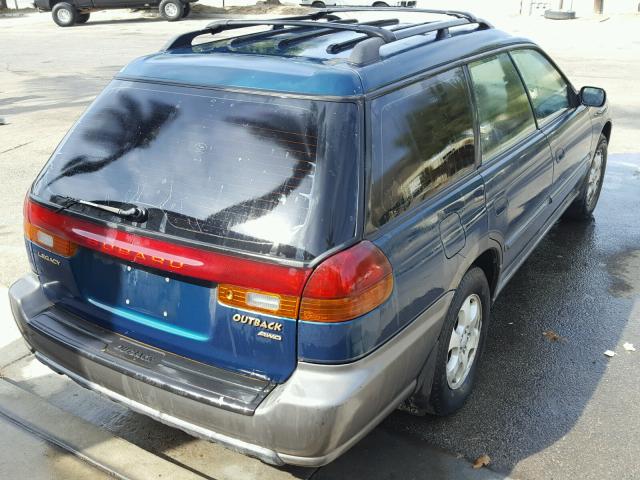 4S3BG6851W7629516 - 1998 SUBARU LEGACY 30T BLUE photo 4